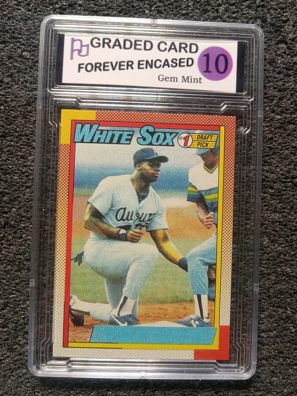 Frank Thomas Chicago White Sox No Name Error Baseball Rookie Card